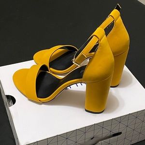 Ankle Strap Block Heel Sandals